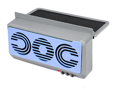 BowLift | Solar Car Window Fan – Dual Duct Ventilation Exhaust & Cooling Accessory – Aurovent