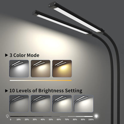 BowLift | 77 LED Desk Clamp Lamp with 70cm Flexible Gooseneck – Ravien