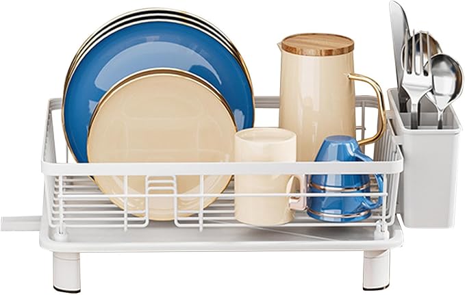 Skanto | Practical Dish Drainer with Water Drainage