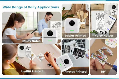 Skanto | Portable Bluetooth Label Maker – Ink-Free Thermal Printing