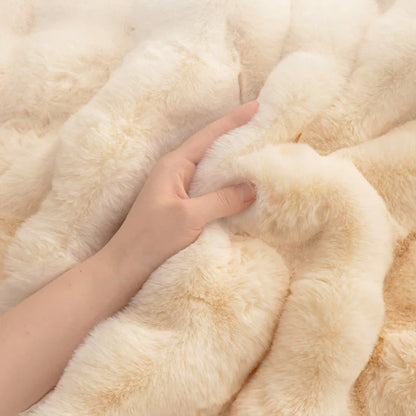 BowLift | Nordic Round Plush Floor Mat