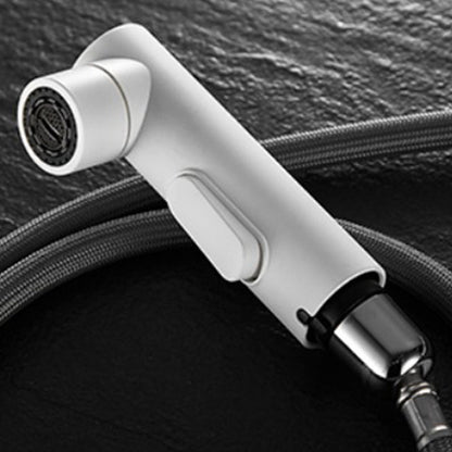 Pull-out single-lever 1-hole basin mixer