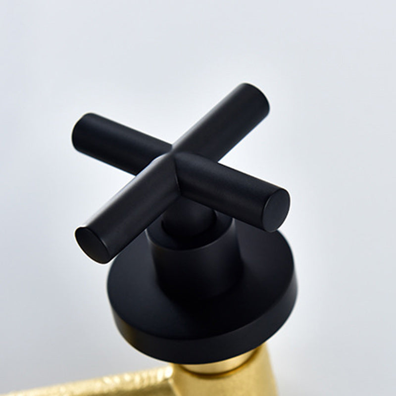 BowLift | 3 holes faucet 2 cross handle wall-mounted faucet for the bathroom