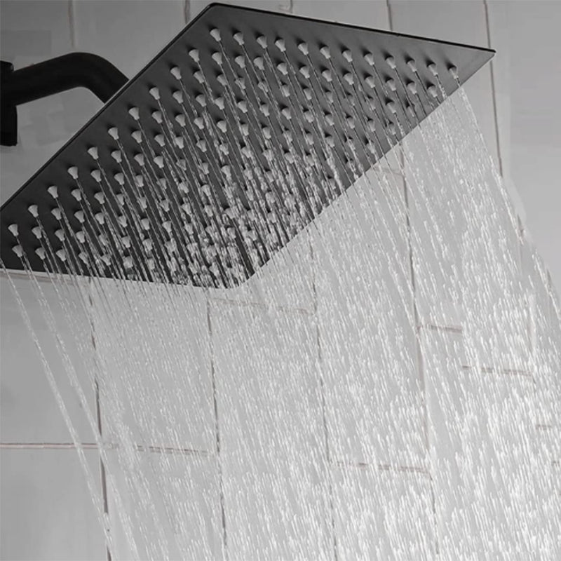 BowLift | Traditional Square Dual Shower Heads Metal Wall Mounted Dual Shower Heads