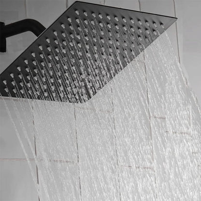 BowLift | Traditional Square Dual Shower Heads Metal Wall Mounted Dual Shower Heads
