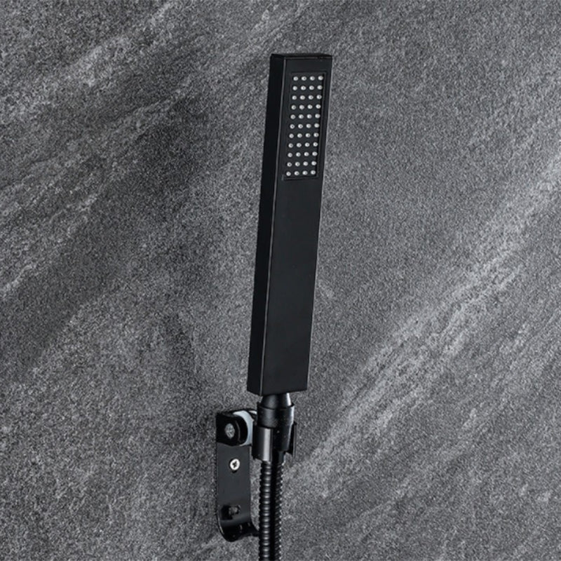 BowLift | Traditional Square Dual Shower Heads Metal Wall Mounted Dual Shower Heads