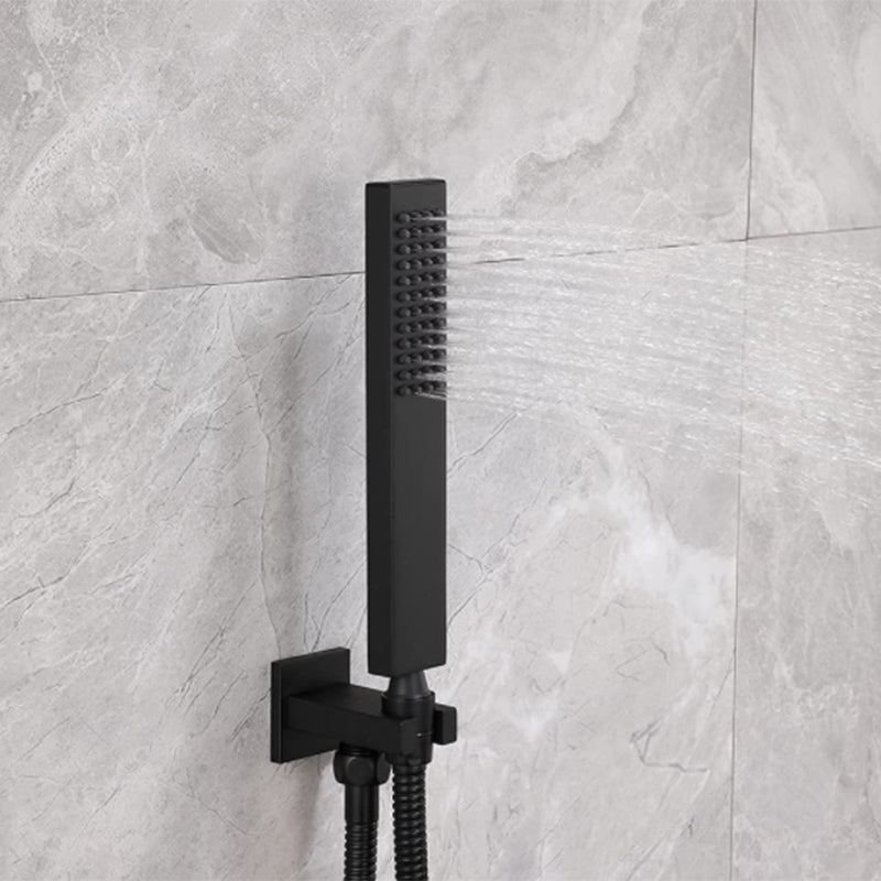 BowLift | Traditional Square Dual Shower Heads Metal Wall Mounted Dual Shower Heads