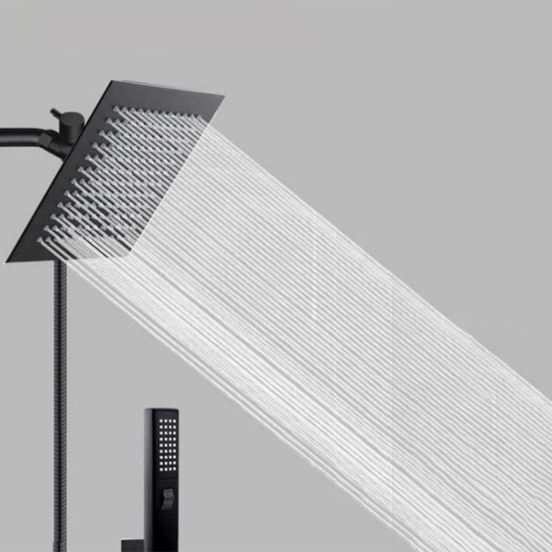 BowLift | Traditional Square Dual Shower Heads Metal Wall Mounted Dual Shower Heads