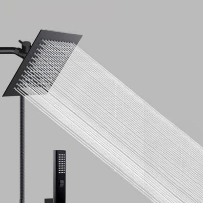 BowLift | Traditional Square Dual Shower Heads Metal Wall Mounted Dual Shower Heads