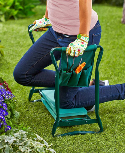 Garden Kneeler - Padded Garden Seat Kneeler with Handles Skanto