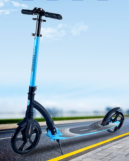 BowLift | nadle Foldable Three-Wheeled Three-Mode Balance Bike Kids Scooter (Blue)
