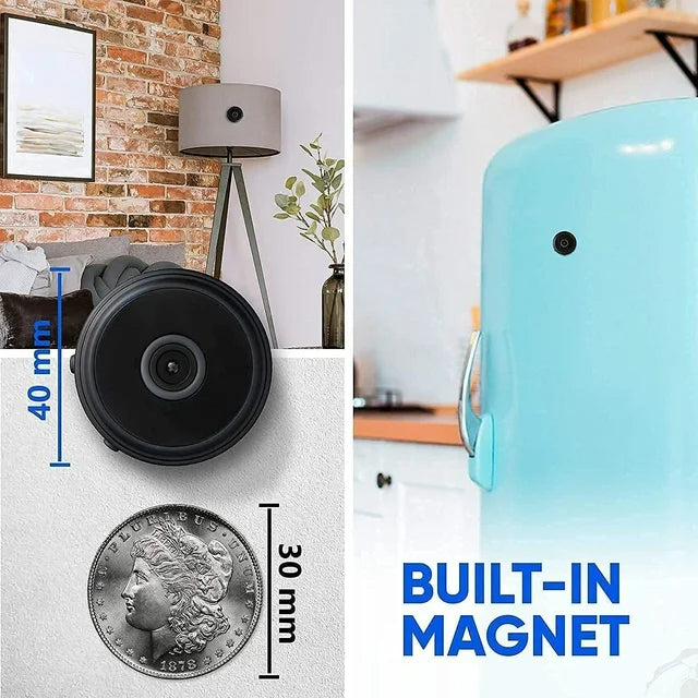 Skanto | Mini Wireless Magnetic Camera with Live Audio & Video Stream