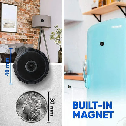 Skanto | Mini Wireless Magnetic Camera with Live Audio & Video Stream