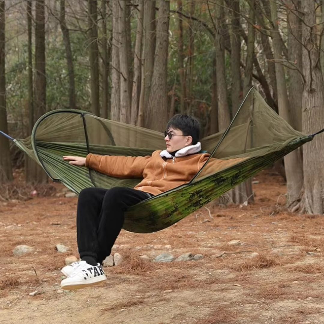 Skanto | Hammock with Built-in Mosquito Net – Ultimate Outdoor Protection