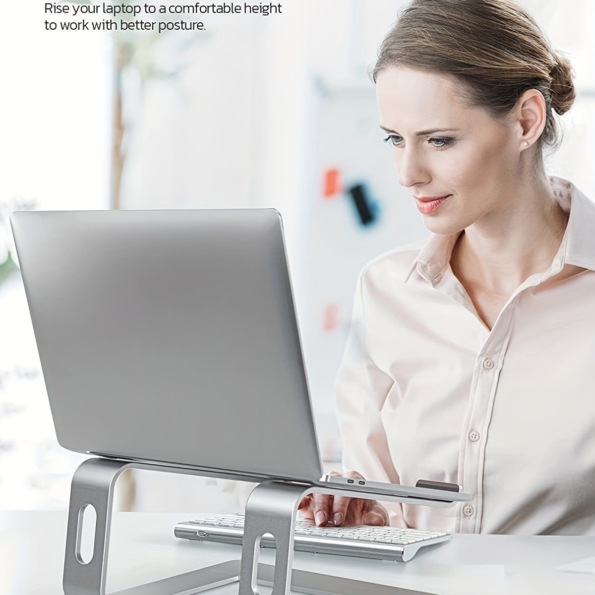 Skanto | Aluminum Laptop Stand – Ergonomic and Ventilated
