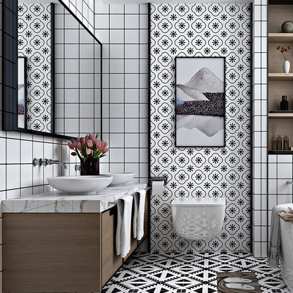 BowLift | Square Mosaic Tile Peel and Stick Tile for Kitchen and Bathroom