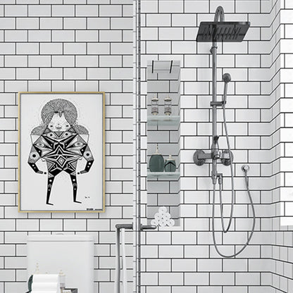 BowLift | Square Mosaic Tile Peel and Stick Tile for Kitchen and Bathroom