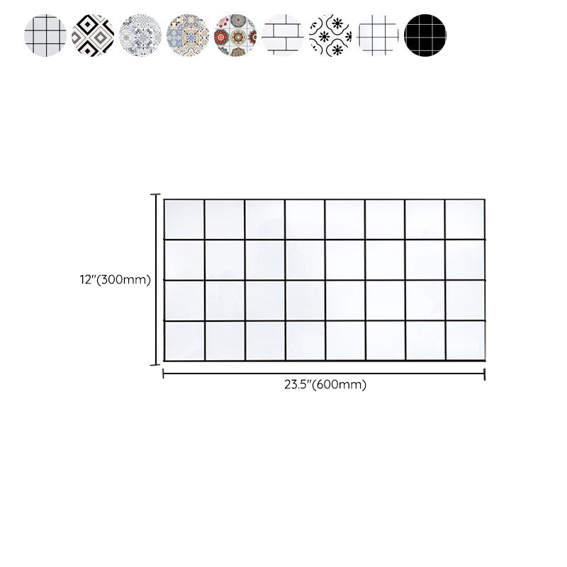 BowLift | Square Mosaic Tile Peel and Stick Tile for Kitchen and Bathroom