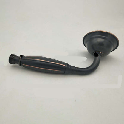 BowLift | Traditional Handheld Shower Head with Hose Polished Brass Wall Mounted Shower Head