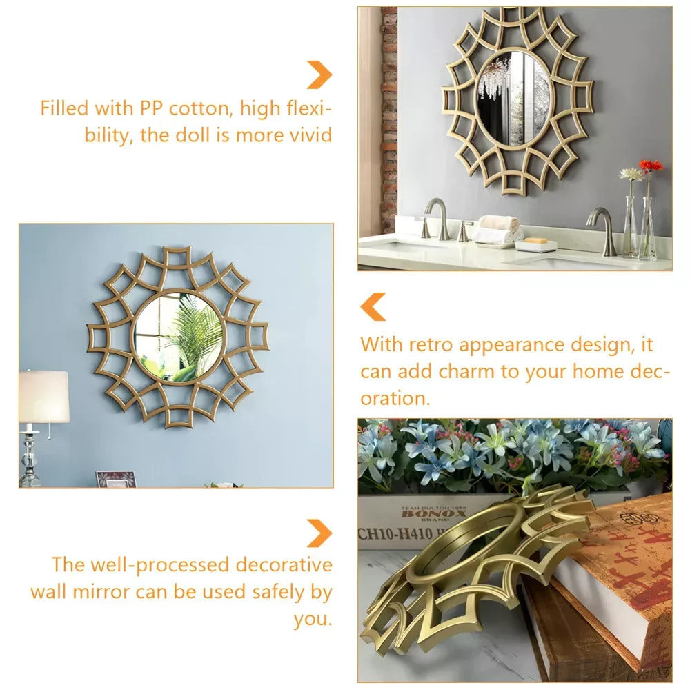 Skanto | Luxurious Irregular Mirror Wall Decor for Modern Interiors
