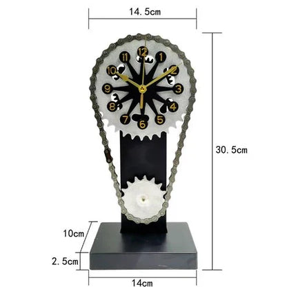 Kalsten | Watch chain with movement - Silent rotating table clock