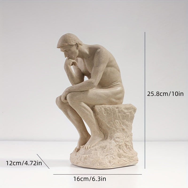 Skanto Skanto | Creative Character Sculpture, Thinker Decoration