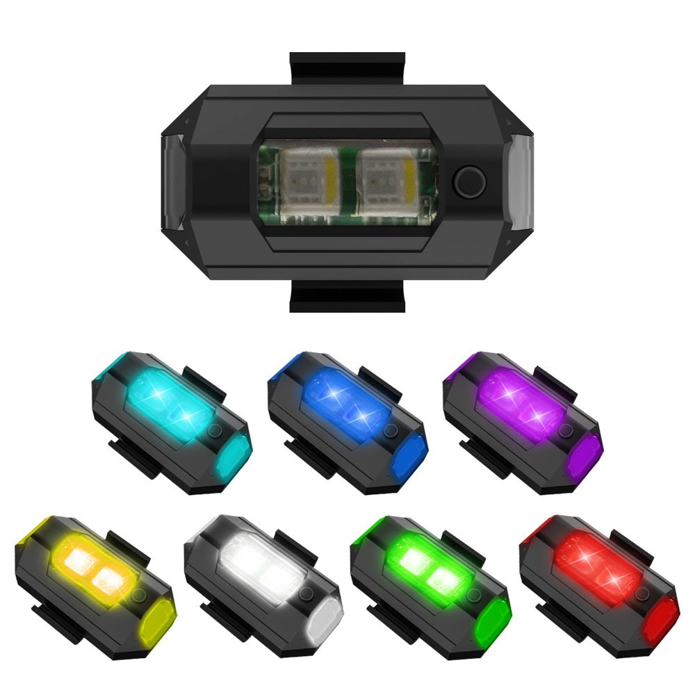 BowLift | 7 Colour LED Aircraft Strobe Light with USB Charging