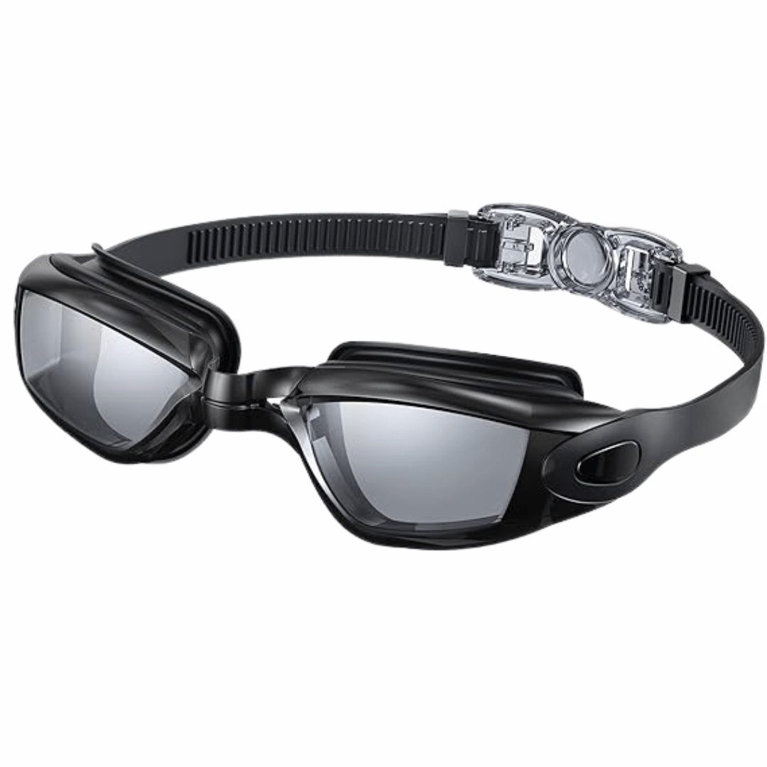 Anti-fog swimming goggles for clear vision and comfort
