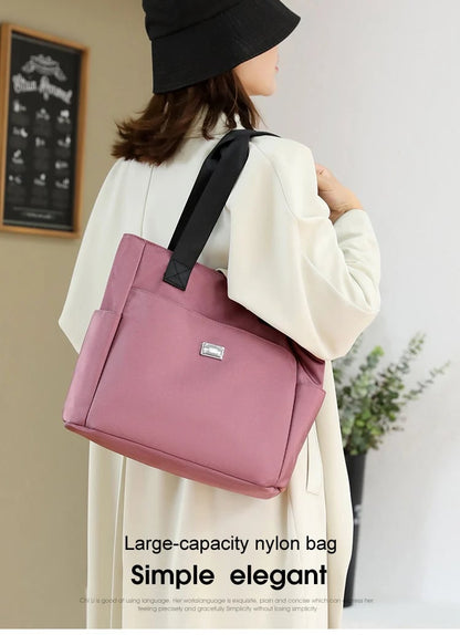 Skanto | Large Capacity Water-Repellent Multifunctional Nylon Shoulder Bag