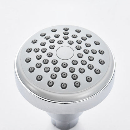 BowLift | Round shower head made of stainless steel in silver wall-mounted shower head