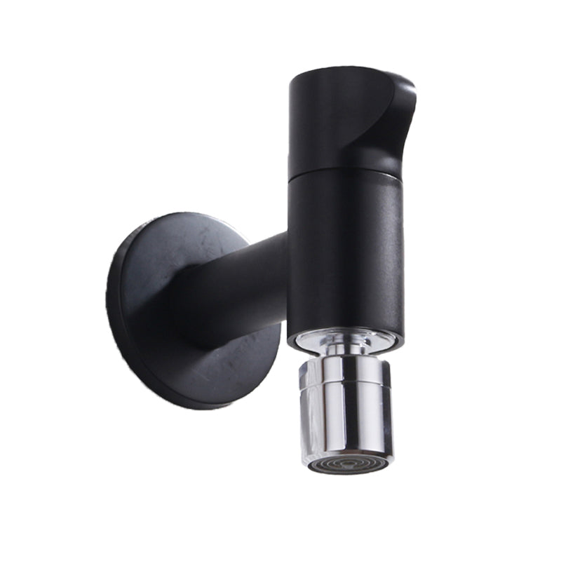 BowLift | Contemporary Wall Mounted Bathroom Faucet Knob Handle Solid Brass Round Faucet