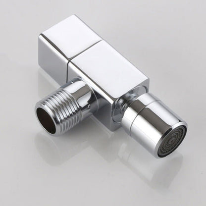 BowLift | Contemporary Wall Mounted Bathroom Faucet Knob Handle Solid Brass Round Faucet