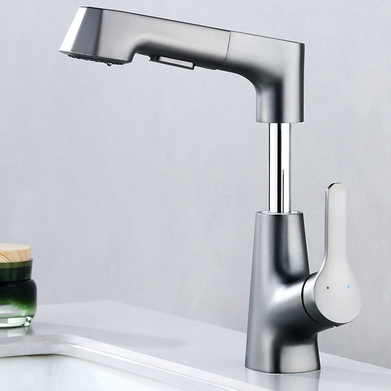 Skanto | Modern Faucet Solid Copper Centerset Bathroom Faucet