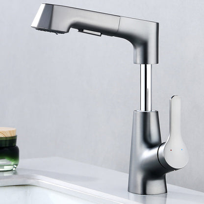 Skanto | Modern Faucet Solid Copper Centerset Bathroom Faucet