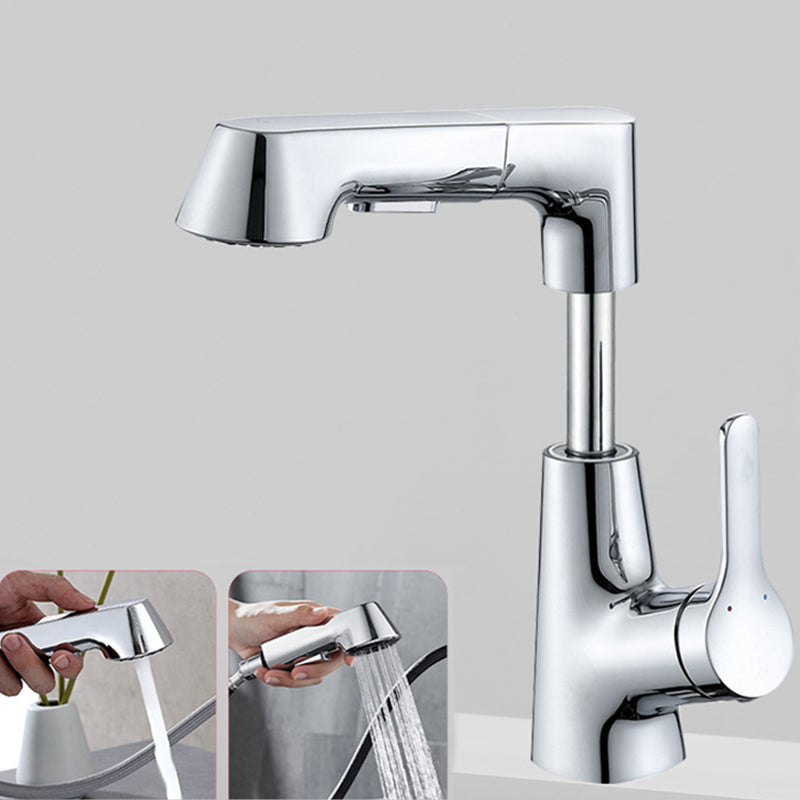 Skanto | Modern Faucet Solid Copper Centerset Bathroom Faucet
