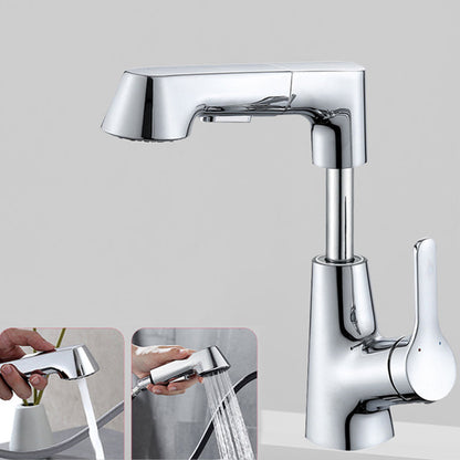 Skanto | Modern Faucet Solid Copper Centerset Bathroom Faucet