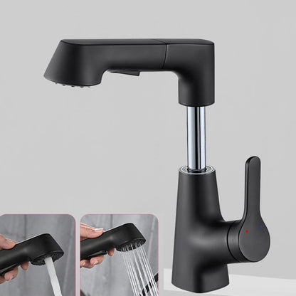 Skanto | Modern Faucet Solid Copper Centerset Bathroom Faucet