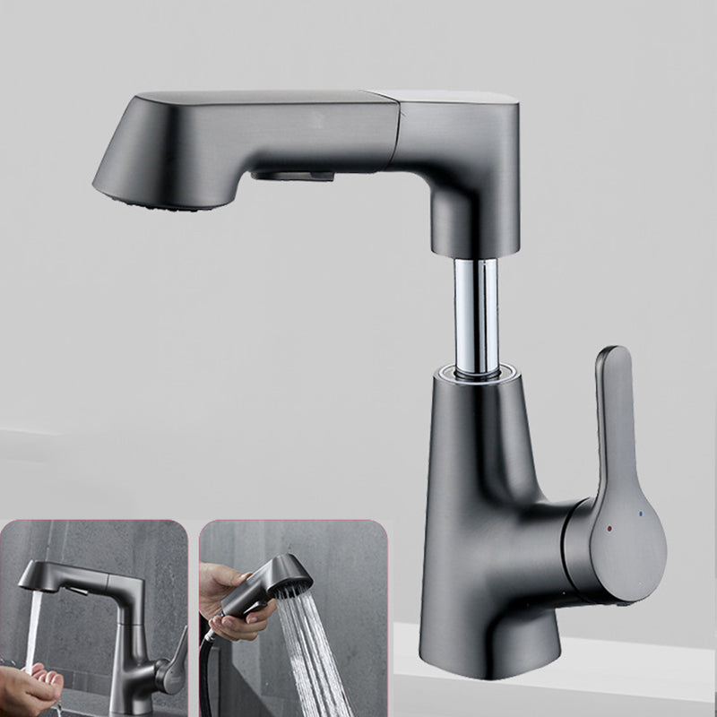 Skanto | Modern Faucet Solid Copper Centerset Bathroom Faucet