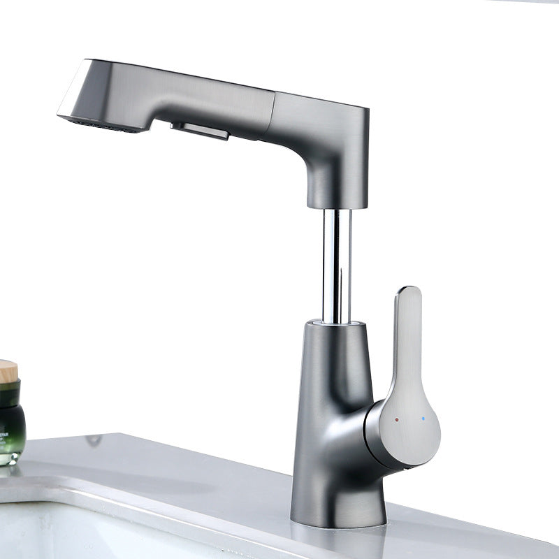 Skanto | Modern Faucet Solid Copper Centerset Bathroom Faucet