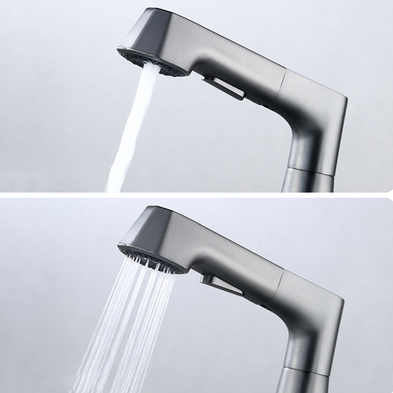 Skanto | Modern Faucet Solid Copper Centerset Bathroom Faucet