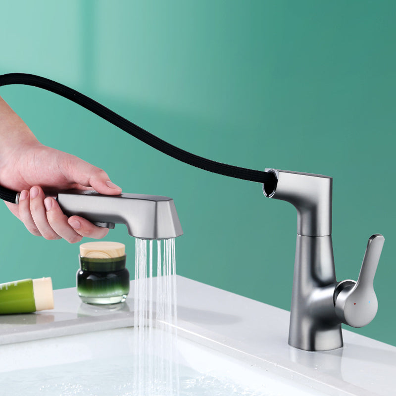 Skanto | Modern Faucet Solid Copper Centerset Bathroom Faucet