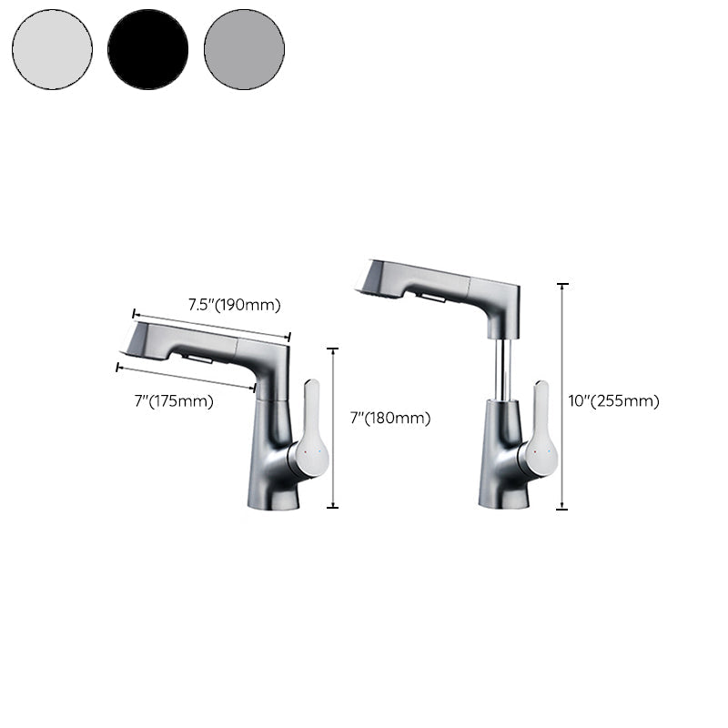 Skanto | Modern Faucet Solid Copper Centerset Bathroom Faucet