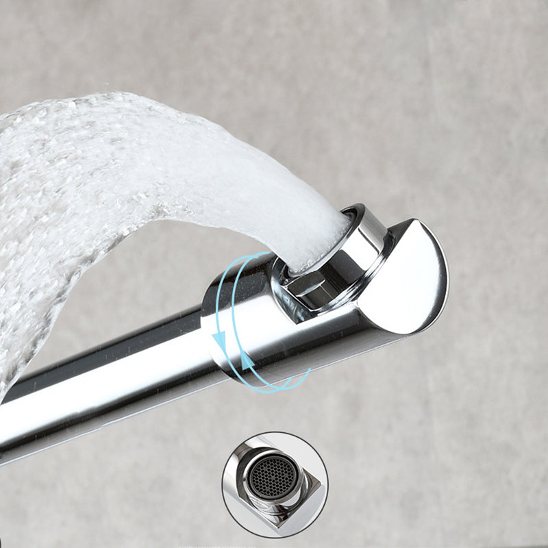 BowLift | Modern Pull-down Faucet Single Handle Wall Mounted Pot Filler Low Profile 1-Hole Filler