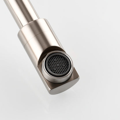 BowLift | Modern Pull-down Faucet Single Handle Wall Mounted Pot Filler Low Profile 1-Hole Filler