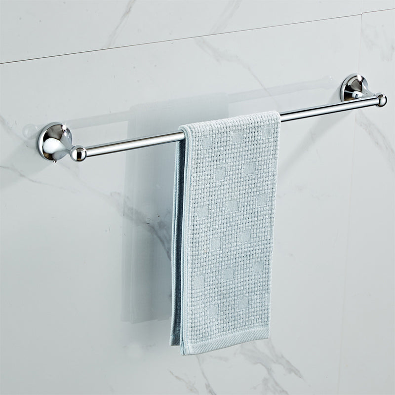 Metal Bathroom Set Traditional Style Chrome Bathroom Accessory Set