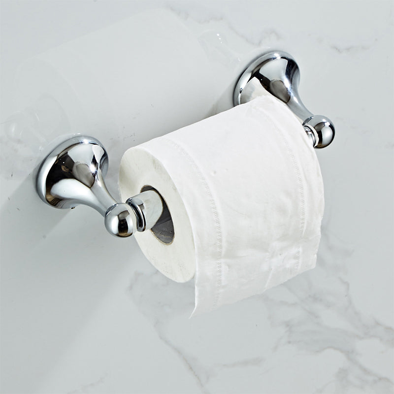 Metal Bathroom Set Traditional Style Chrome Bathroom Accessory Set