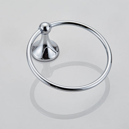 Metal Bathroom Set Traditional Style Chrome Bathroom Accessory Set