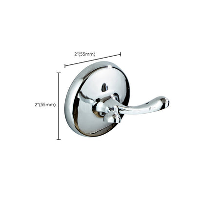 Metal Bathroom Set Traditional Style Chrome Bathroom Accessory Set