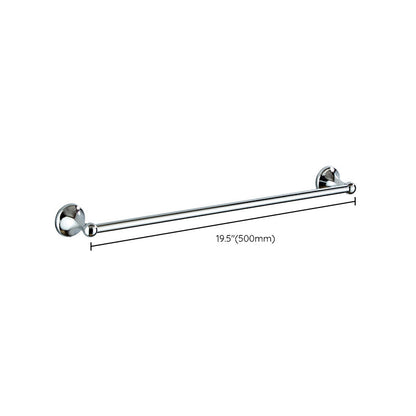 Metal Bathroom Set Traditional Style Chrome Bathroom Accessory Set