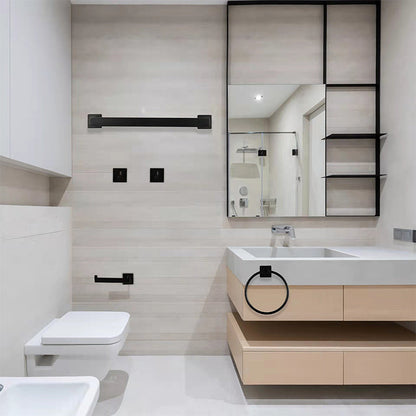 BowLift | Stainless Steel Bathroom Accessories Single Piece or in Set Modern Bathroom Set